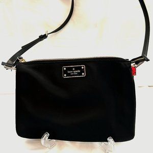 Kate Spade Black Nylon Small Crossbody
